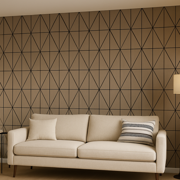 Geometric Lightweight Harlequin Panel