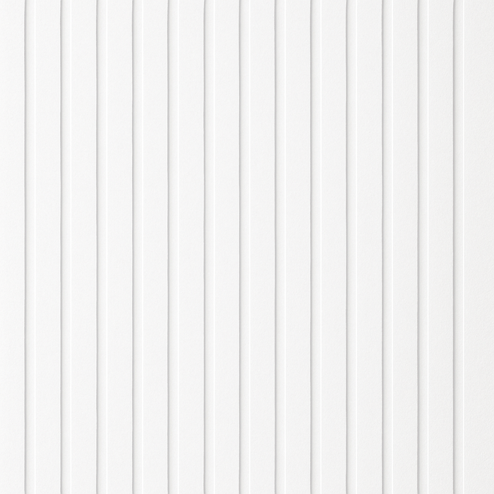 Panel Haus Colour White Slat Panel - 240cm x 60cm