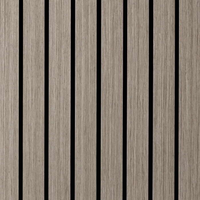 Panel Haus Grey Oak Wide Slat - 240cm x 60cm