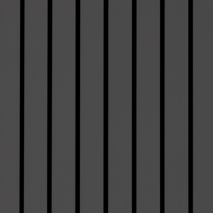 Panel Haus Colour Grey Wide Slat Panel - 240cm x 60cm