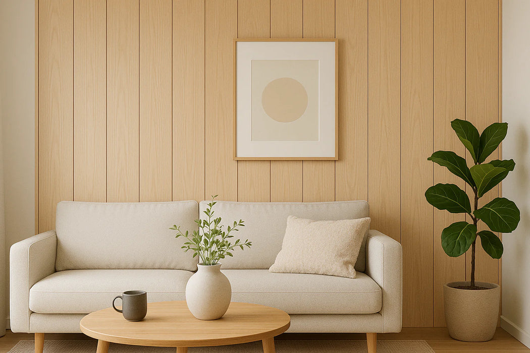Panel Haus - WPC Oak Wood Effect Flat Wall Panels