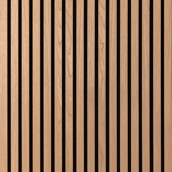 Panel Haus Oak Acoustic Slatted Wood Wall Panels- 240cm x 60cm